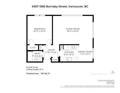 Photo 15 at 307 - 1565 Burnaby Street, West End VW, Vancouver West