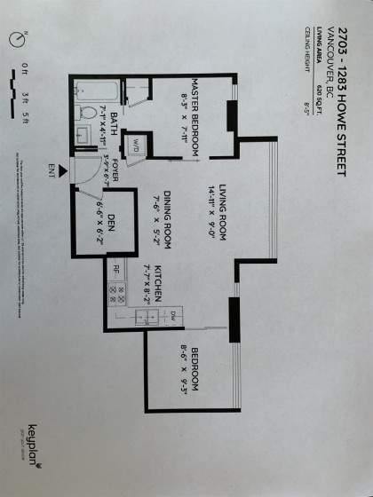 Photo 6 at 2703 - 1283 Howe Street, Downtown VW, Vancouver West