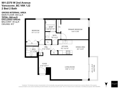 Photo 3 at 901 - 2370 W 2nd Avenue, Kitsilano, Vancouver West