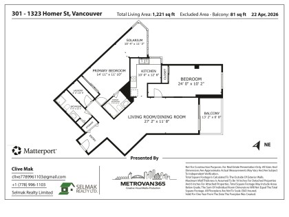Photo 25 at 301 - 1323 Homer Street, Yaletown, Vancouver West