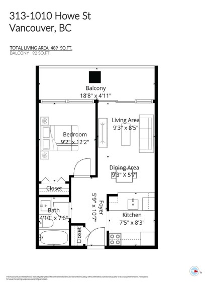 Photo 16 at 313 - 1010 Howe Street, Downtown VW, Vancouver West
