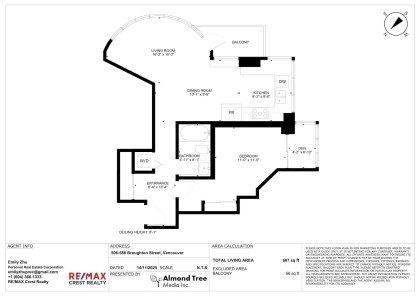 Photo 21 at 506 - 588 Broughton Street, Coal Harbour, Vancouver West