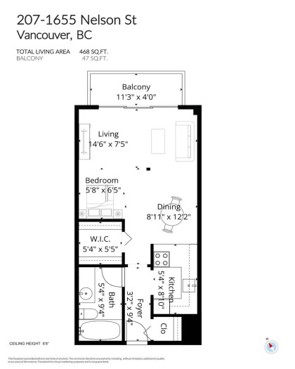 Photo 18 at 207 - 1655 Nelson Street, West End VW, Vancouver West