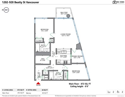 Photo 18 at 1202 - 928 Beatty Street, Yaletown, Vancouver West