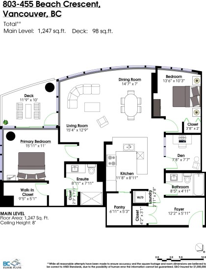 Photo 34 at 803 - 455 Beach Crescent, Yaletown, Vancouver West