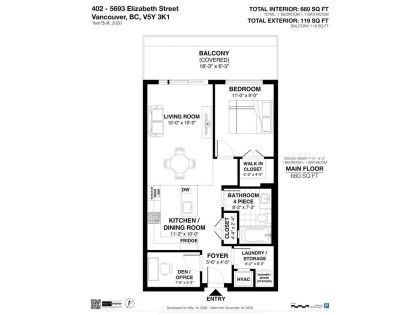 Photo 26 at 402 - 5693 Elizabeth Street, Cambie, Vancouver West