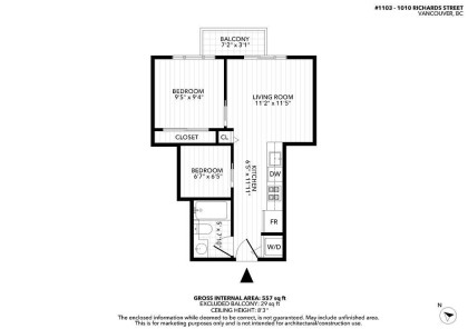 Photo 40 at 1103 - 1010 Richards Street, Yaletown, Vancouver West