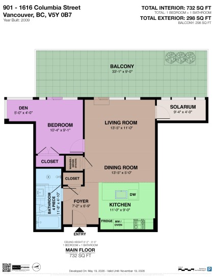 Photo 37 at 901 - 1616 Columbia Street, False Creek, Vancouver West