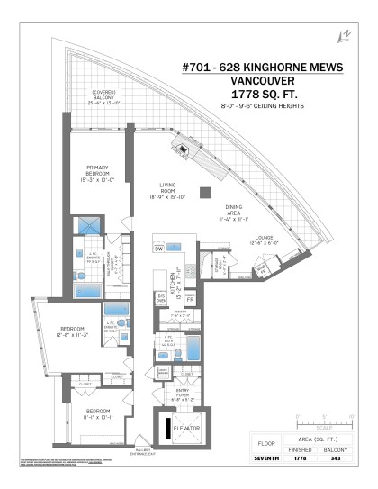 Photo 21 at 701 - 628 Kinghorne Mews, Yaletown, Vancouver West