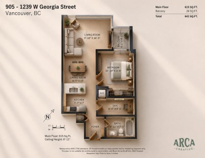 Photo 22 at 905 - 1239 W Georgia Street, Coal Harbour, Vancouver West