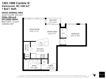 Photo 26 at 1203 - 1008 Cambie Street, Yaletown, Vancouver West