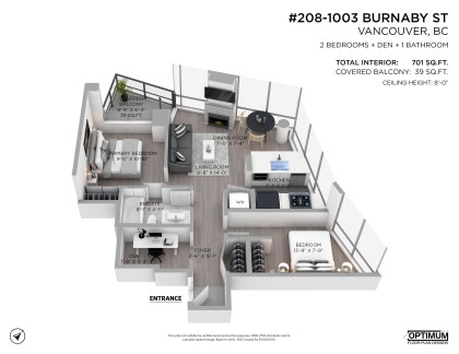 Photo 26 at 208 - 1003 Burnaby Street, Vancouver West