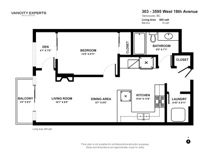 Photo 21 at 303 - 3595 W 18th Avenue, Dunbar, Vancouver West