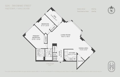 Photo 12 at 1206 - 388 Drake Street, Yaletown, Vancouver West
