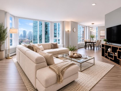 Photo 1 at 1206 - 388 Drake Street, Yaletown, Vancouver West