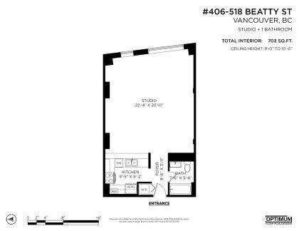 Photo 29 at 406 - 518 Beatty Street, Downtown VW, Vancouver West