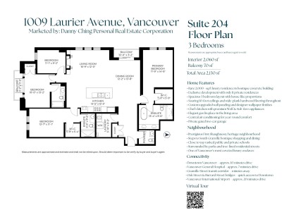 Photo 2 at 204 - 1009 Laurier Avenue, Shaughnessy, Vancouver West