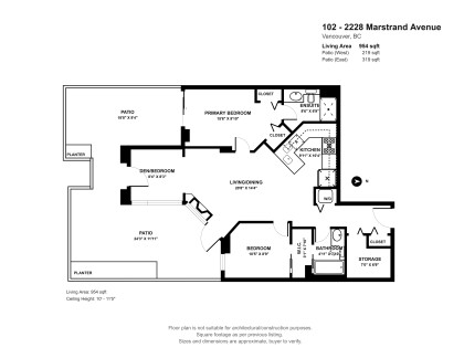 Photo 33 at 102 - 2228 Marstrand Avenue, Kitsilano, Vancouver West