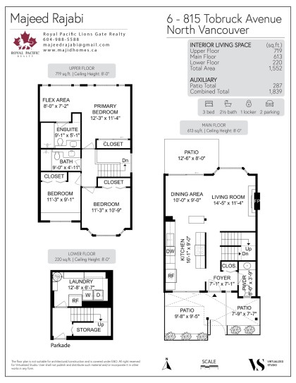 Photo 7 at 6 - 815 Tobruck Avenue, Mosquito Creek, North Vancouver