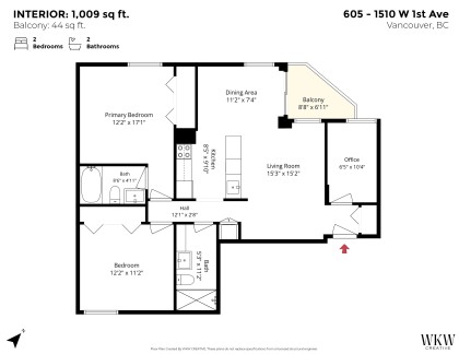 Photo 29 at 605 - 1510 W 1st Avenue, False Creek, Vancouver West