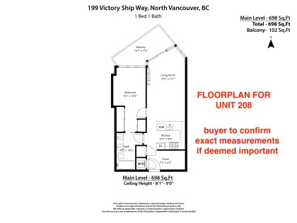 Photo 13 at 808 - 199 Victory Ship Way, Lower Lonsdale, North Vancouver