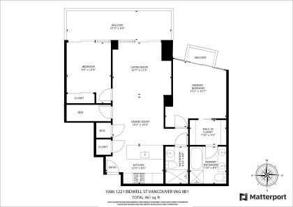 Photo 36 at 1506 - 1221 Bidwell Street, West End VW, Vancouver West