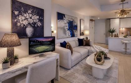 Photo 3 at 3809 - 1480 Howe Street, Yaletown, Vancouver West