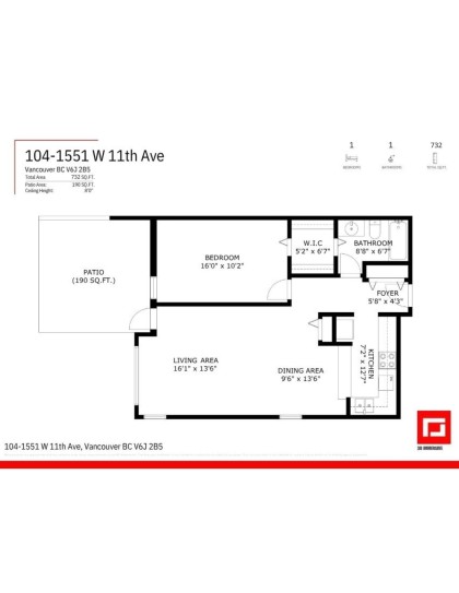 Photo 27 at 104 - 1551 W 11th Avenue, Fairview VW, Vancouver West
