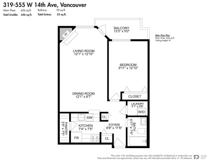 Photo 26 at 319 - 555 W 14th Avenue, Vancouver West