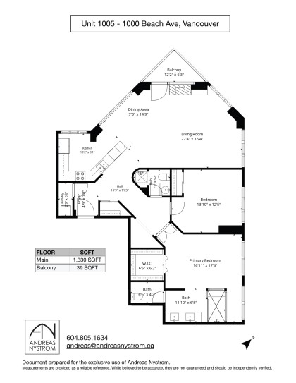 Photo 33 at 1005 - 1000 Beach Avenue, Vancouver West