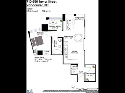Photo 9 at 710 - 550 Taylor Street, Downtown VW, Vancouver West