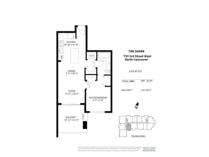 Photo 23 at 201 - 719 W 3rd Street, Harbourside, North Vancouver