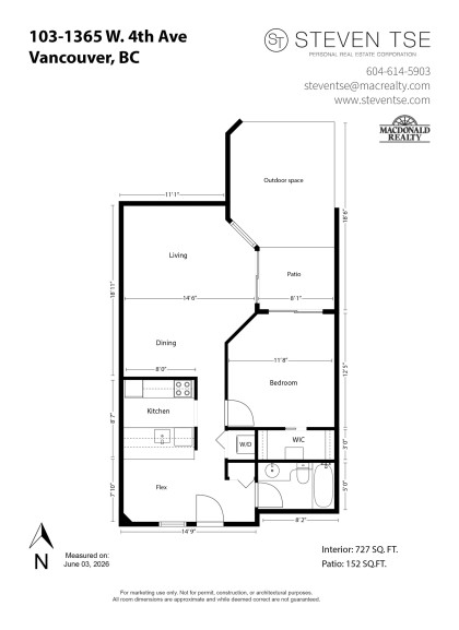Photo 9 at 103 - 1365 W 4th Avenue, False Creek, Vancouver West