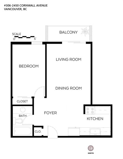 Photo 24 at 306 - 2450 Cornwall Avenue, Kitsilano, Vancouver West