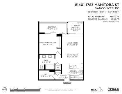 Photo 27 at 1401 - 1783 Manitoba Street, False Creek, Vancouver West