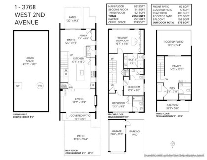 Photo 29 at 1 - 3768 W 2nd Avenue, Point Grey, Vancouver West