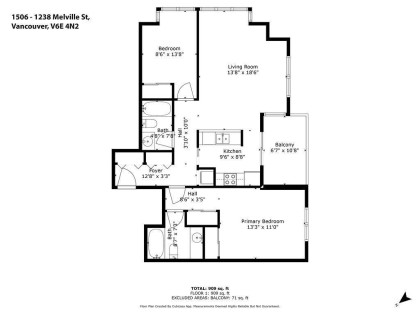 Photo 31 at 1506 - 1238 Melville Street, Coal Harbour, Vancouver West