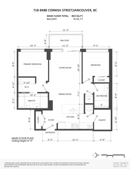 Photo 12 at 718 - 8488 Cornish Street, S.W. Marine, Vancouver West