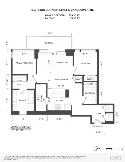 Photo 13 at 617 - 8488 Cornish Street, S.W. Marine, Vancouver West