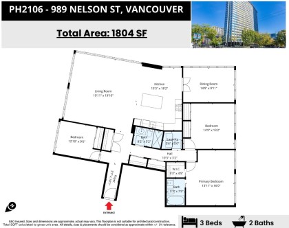 Photo 2 at 2106 - 989 Nelson Street, Downtown VW, Vancouver West