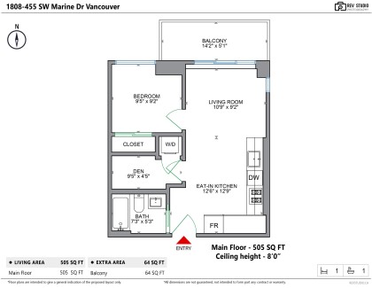 Photo 31 at 1808 - 455 Sw Marine Drive, Marpole, Vancouver West