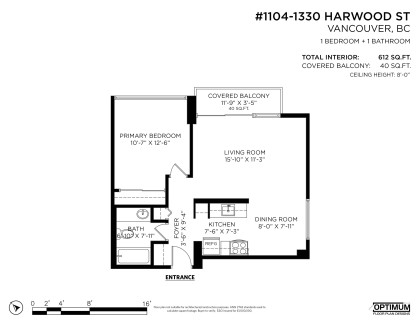 Photo 33 at 1104 - 1330 Harwood Street, West End VW, Vancouver West