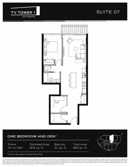 Photo 17 at 2207 - 788 Hamilton Street, Downtown VW, Vancouver West