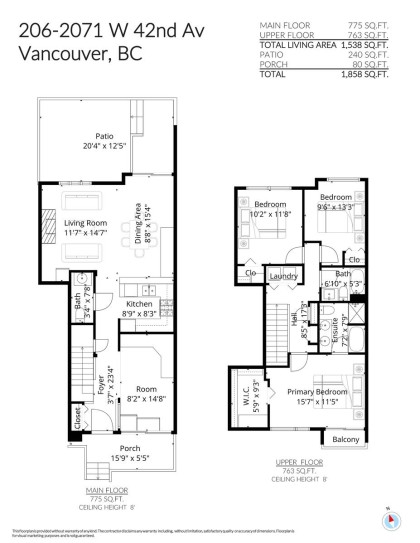 Photo 25 at 206 - 2071 W 42nd Avenue, Kerrisdale, Vancouver West