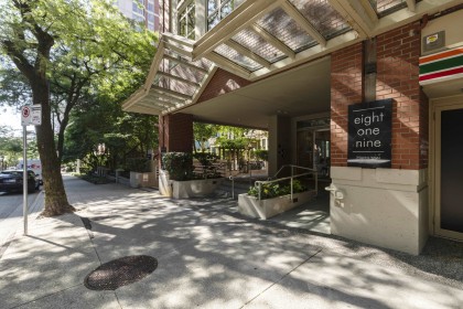 Photo 1 at 1105 - 819 Hamilton Street, Downtown VW, Vancouver West