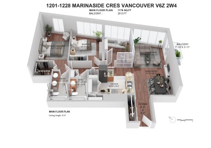 Photo 33 at 1201 - 1228 Marinaside Crescent, Yaletown, Vancouver West