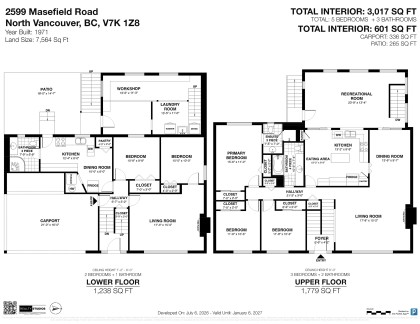 Photo 2 at 2599 Masefield Road, Lynn Valley, North Vancouver