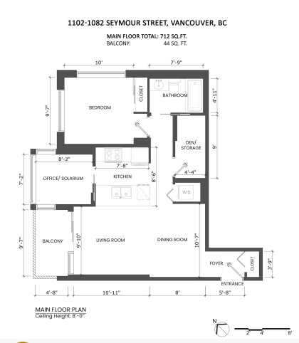 Photo 28 at 1102 - 1082 Seymour Street, Downtown VW, Vancouver West