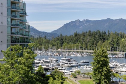 Photo 1 at 603 - 1680 Bayshore Drive, Coal Harbour, Vancouver West