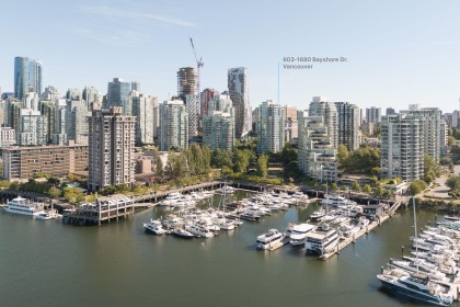 Photo 20 at 603 - 1680 Bayshore Drive, Coal Harbour, Vancouver West